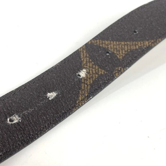LOUIS VUITTON M0149 Monogram-Reverse Ceinture-LV Iconic belt Canvas Beige/Brown main image 13